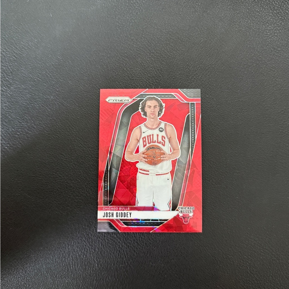 Chicago Bulls Josh Giddey Trading Card color match!